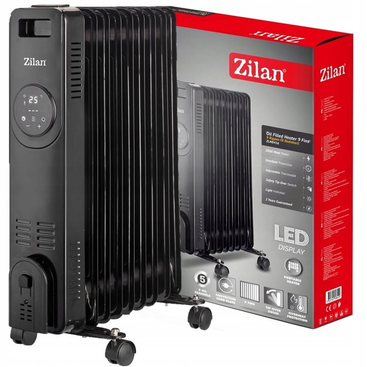 ზეთის რადიატორი Zilan ZLN8416 (9 Fins)