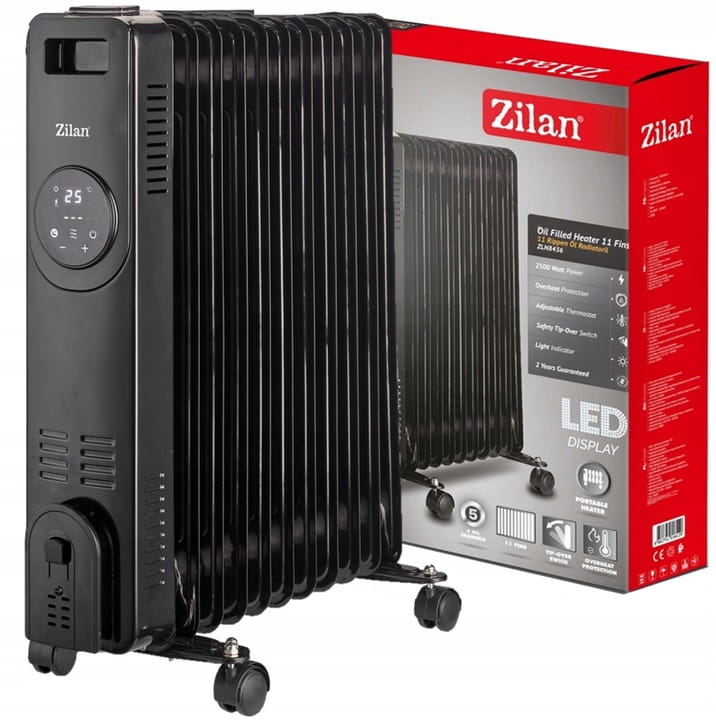ზეთის რადიატორი Zilan ZLN8436 (11 Fins)