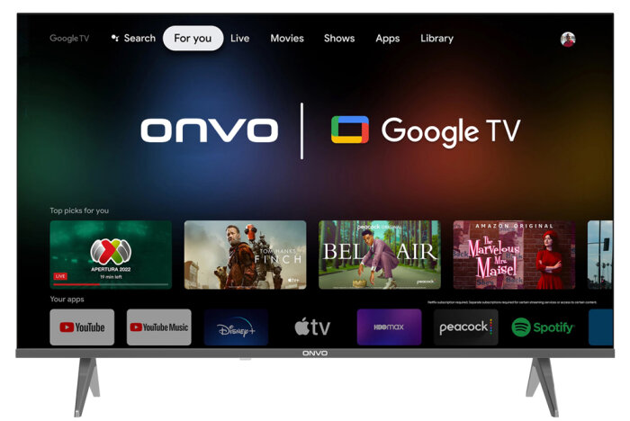 TV Onvo 43" OVF9000FQ QLED — 1